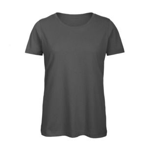 B&C BC02T - koszulka damska 100% bawełna Ciemna szarość
