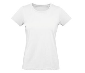 B&C BC049 - Koszulka damska 100% bawełny organicznej Biały