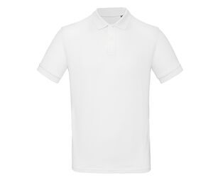 B&C BC400 - 100% organiczna koszulka męska polo Biały