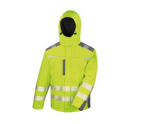 Result RS331 - Nowoczesna kurtka odblaskowa Fluorescencyjny żółty