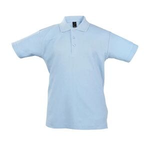 SOL'S 11344 - SUMMER II KIDS Dziecięca Koszulka Polo Błękit