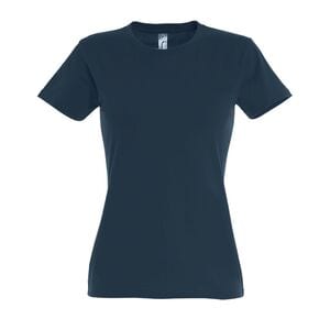 SOL'S 11502 - Imperial WOMEN Damski T Shirt Z Okrągłym ściągaczem Petrol blue