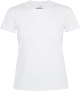 SOL'S 01825 - REGENT WOMEN Damski T Shirt Z Okrągłym ściągaczem Biały