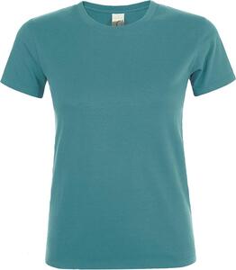 SOL'S 01825 - REGENT WOMEN Damski T Shirt Z Okrągłym ściągaczem Duck Blue