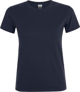 SOL'S 01825 - REGENT WOMEN Damski T Shirt Z Okrągłym ściągaczem Granatowy