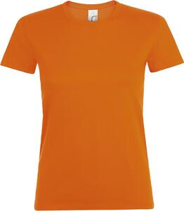 SOL'S 01825 - REGENT WOMEN Damski T Shirt Z Okrągłym ściągaczem Pomarańczowy