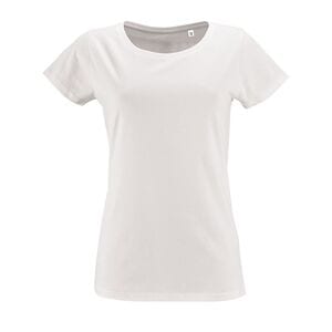 SOL'S 02077 - Milo Women Damski T Shirt Z Krótkim Rękawem Biały