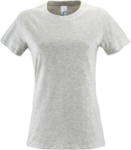 SOL'S 01825 - REGENT WOMEN Damski T Shirt Z Okrągłym ściągaczem Popiel