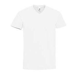 SOL'S 02940 - Męski T-shirt w serek Twoje Imperium Biały