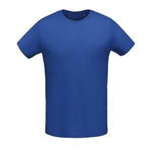 SOL'S 02855 - Martin Men Męski Dopasowany T Shirt Z Okrągłym ściągaczem ciemnoniebieski