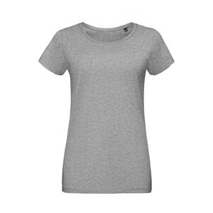 SOL'S 02856 - Martin Women Damski Dopasowany T Shirt Z Okrągłym ściągaczem Mieszanka szarości