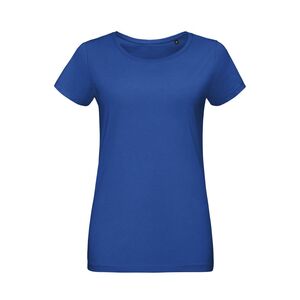 SOL'S 02856 - Martin Women Damski Dopasowany T Shirt Z Okrągłym ściągaczem ciemnoniebieski