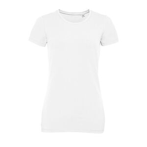 SOL'S 02946 - Millenium Women Damski T Shirt Z Okrągłym ściągaczem Biały