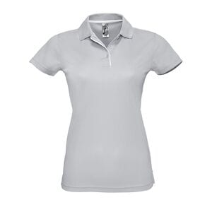 SOL'S 01179 - PERFORMER WOMEN Damska Sportowa Koszulka Polo czysta szarość