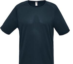 SOL'S 11939 - SPORTY Męski T Shirt Z Rękawami Typu Raglan Petrol blue