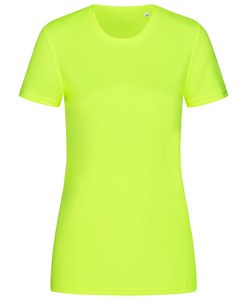 Stedman STE8100 - T-shirt Active Dry dla niej Cyber żółty