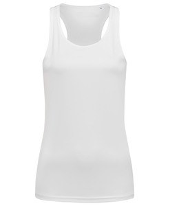 Stedman STE8110 - Damska koszulka sportowa bez rękawków Biały
