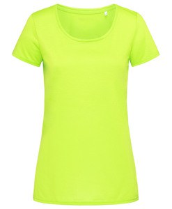 Stedman STE8700 - Koszulka damska z okrągłym dekoltem Stedman - dotyk bawełny Cyber żółty