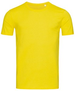 Stedman STE9020 - T-shirt Crewneck Morgan SS for him Żółta stoktrotka