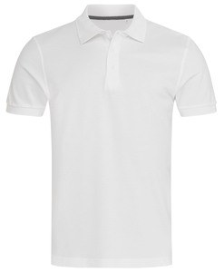 Stedman STE9060 - Męska koszulka polo z krótkim rękawem Stedman - HARPER Biały