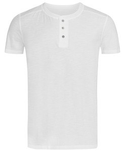 Stedman STE9430 - Koszulka męska z okrągłym dekoltem i guzikami Stedman - SHAWN HENLY