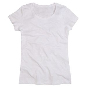 Stedman STE9500 - Koszulka damska z okrągłym dekoltem Stedman - SHARON SLUB Biały