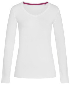 Stedman STE9720 - Koszulka z długim rękawkiem Stedman  dla kobiet- Clair Biały