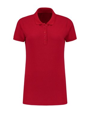 Lemon & Soda LEM3570 - Basic Polo dla niej z mieszanki bawełny i elastanu