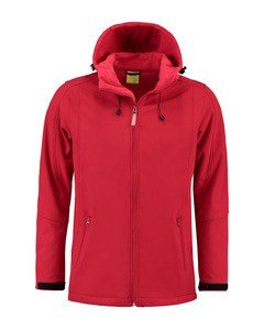 Lemon & Soda LEM3629 - Wiatrówka softshell dla niego Czerwony