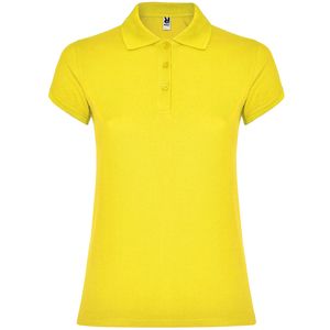 Roly PO6634 - STAR WOMAN Damska koszulka polo z krótkim rękawem Żółty