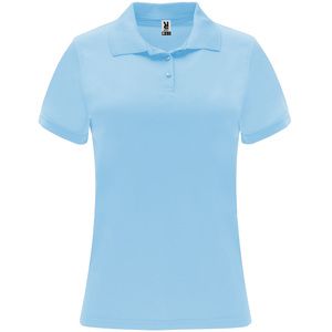 Roly PO0410 - MONZHA WOMAN Techniczna koszulka polo z krótkim rękawem Błękit