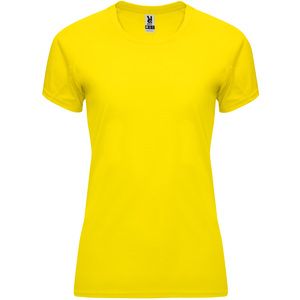 Roly CA0408 - BAHRAIN WOMAN Koszulka techniczna z krótkim Żółty