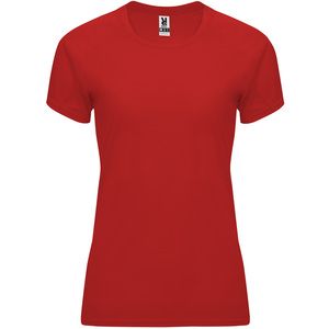 Roly CA0408 - BAHRAIN WOMAN Koszulka techniczna z krótkim Czerwony