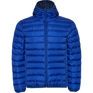 Roly RA5090 - NORWAY Męska kurtka pikowana z kapturem Elektryczny niebieski