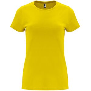 Roly CA6683 - CAPRI Damska koszulka z krótkim rękawem Żółty