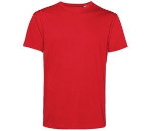 B&C BC01B - Ekologiczna koszulka męska z okrągłym dekoltem 150 Czerwony