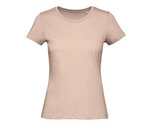B&C BC043 - koszulka damska z bawełny organicznej Milenijny róż
