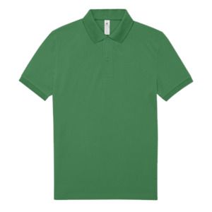 B&C BCID1 - Męska koszulka polo z krótkim rękawem Jasnozielony