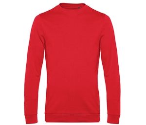 B&C BCU01W - Bluza z okrągłym dekoltem # Czerwony