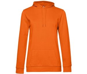 B&C BCW04W - # Damska bluza z kapturem Pure Orange