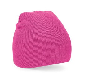 Beechfield BF044 - Original pull-on beanie Fuksjowy