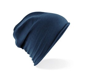 BEECHFIELD BF361 - Jersey Beanie Granatowy