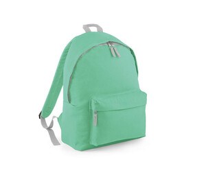 Bag Base BG125 - Nowoczesny plecak Mint Green/ Light Grey