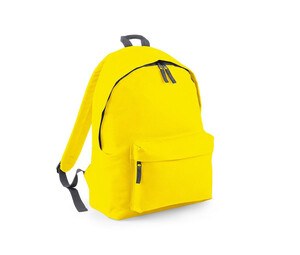 Bag Base BG125 - Nowoczesny plecak Żółty/Szary grafit