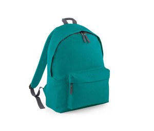 Bag Base BG125 - Nowoczesny plecak Emerald/ Graphite Grey