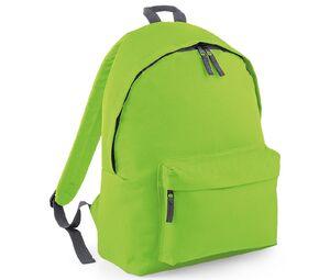Bag Base BG125J - Modern children's backpack Limonka/ grafitowy
