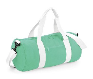 Bag Base BG144 - Torba podróżna Barrel Bag Mint Green / White