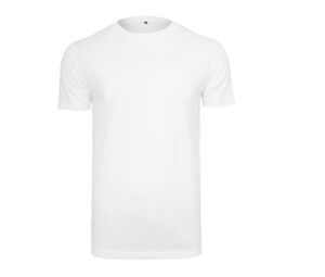 Build Your Brand BY004 - Koszulka z okrągłym dekoltem Biały