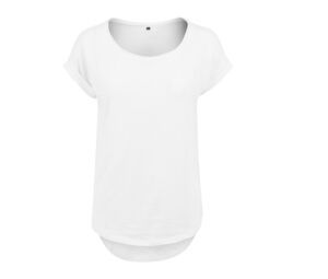 Build Your Brand BY036 - T-shirt damski z długim tyłem