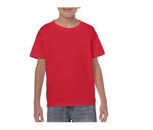 Gildan GN181 - Koszulka 180 z okrągłym dekoltem Czerwony